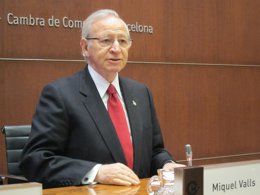 Miquel Valls, pte.De la Cámara de Comercio de Barcelona