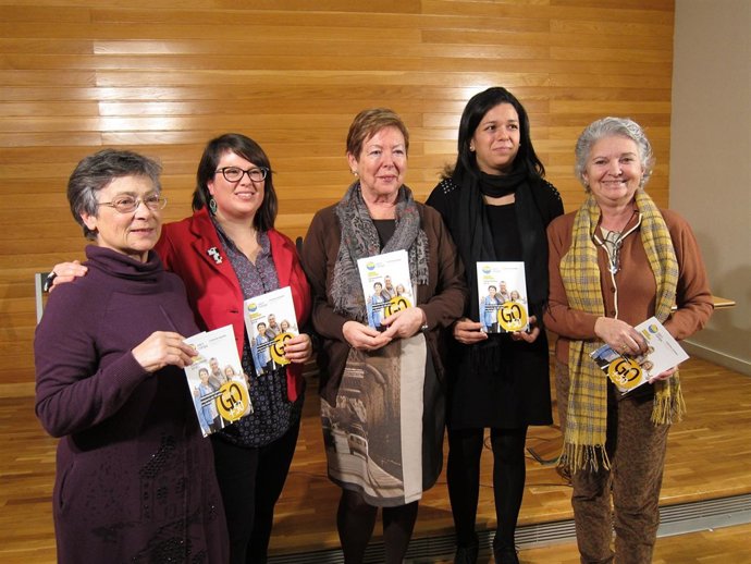 Participantes en la presentación del 'Voluntariado Senior' de InterEuropa