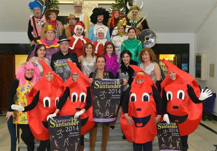 Presentación del Carnaval de Santander 2014