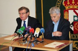 Firma convenio Collado y Gil, UCLM y CCOO