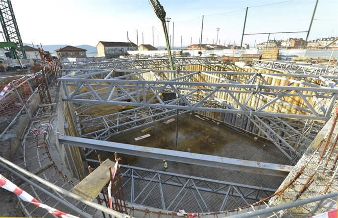 Hormigonado en las VPO de General Dávila