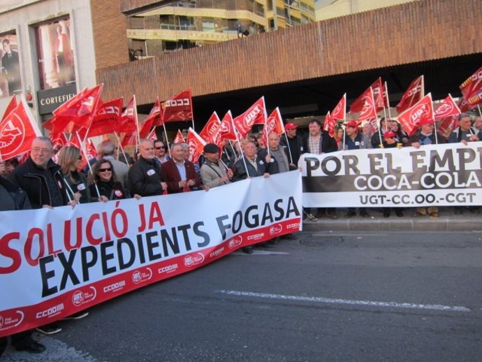Protesta frente a Delegación de Gobierno en Valencia