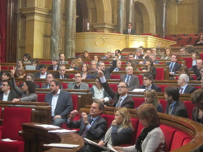Pleno del Parlament