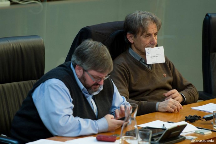 Votación en el parlamento