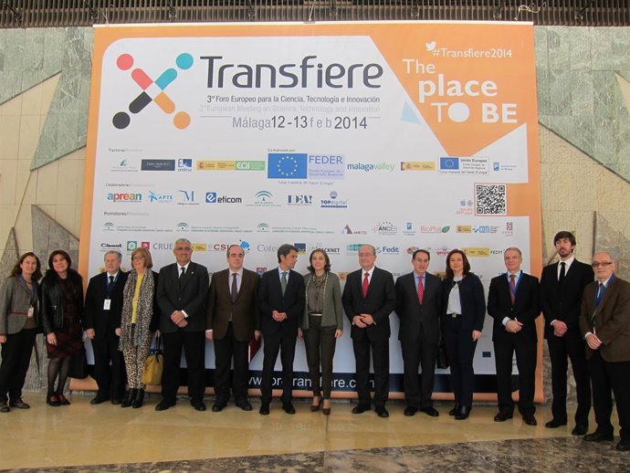 Acto de clausura del Foro Transfiere 2014