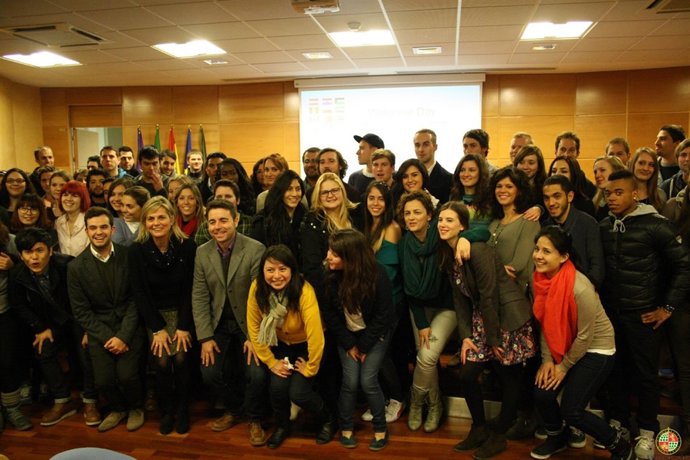 Acto de recepción a alumnos extranjeros de la Universidad de Jaén (UJA)