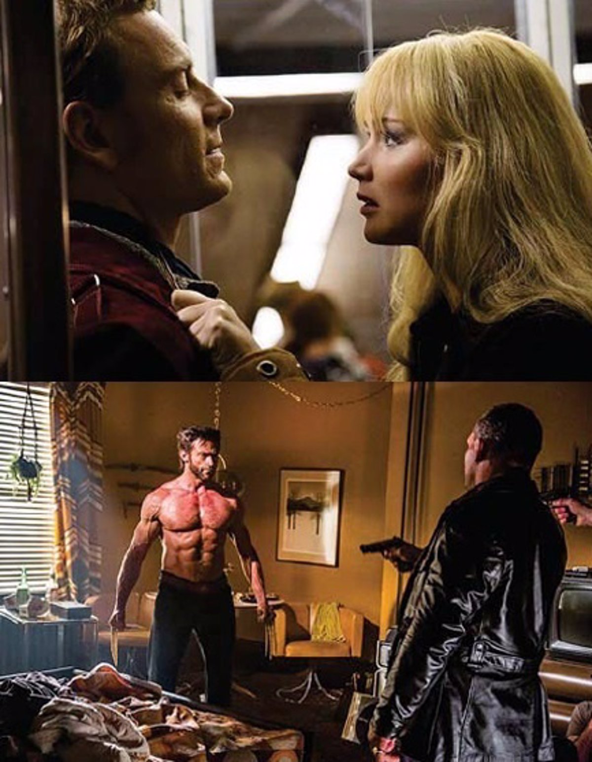 Jennifer Lawrence Michael Fassbender Y Hugh Jackman En Las Nuevas Imágenes De X Men Days Of 