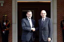 Mariano Rajoy y Enrico Letta