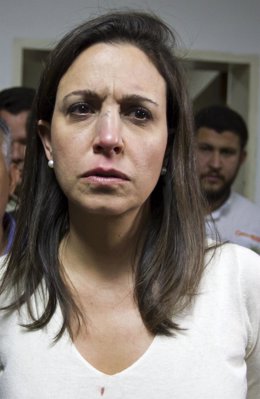 La diputada opositora venezolana María Corina Machado