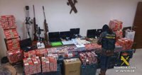 Quince detenidos de uno de los clanes más importantes del contrabando de tabaco en Andalucía