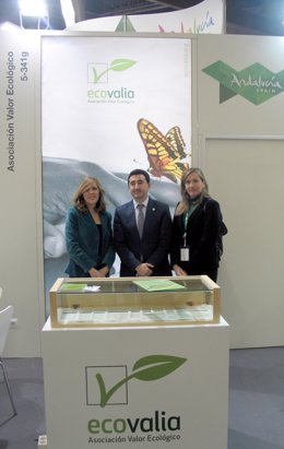 Vanessa Bernad y Ana María Romero se reúnen con Ecovalia en Biofach 2014