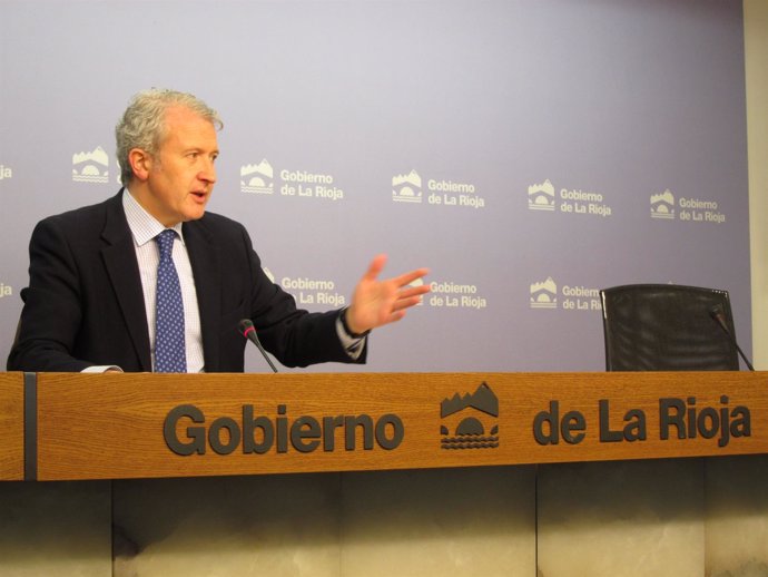 El portavoz del Gobierno riojano, Emilio del Río