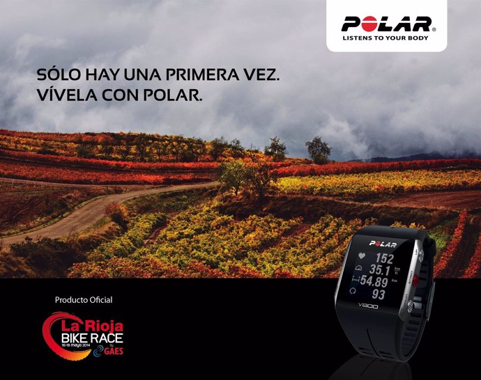 Polar, patrocinador de La Rioja Bike Race by GAES