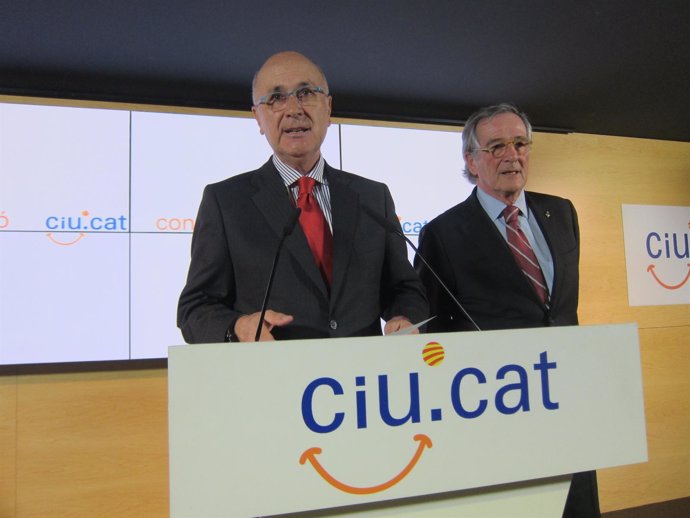 El secretari general de CiU, Josep Antoni Duran