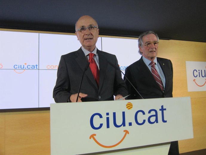 El secretario general de CiU, Josep Antoni Duran