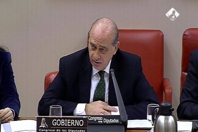 El ministro del Interior J.Fernández en el Congreso sobre el caso de Ceuta