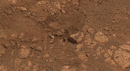 Se resuelve el enigma de la piedra encontrada por Opportunity en Marte