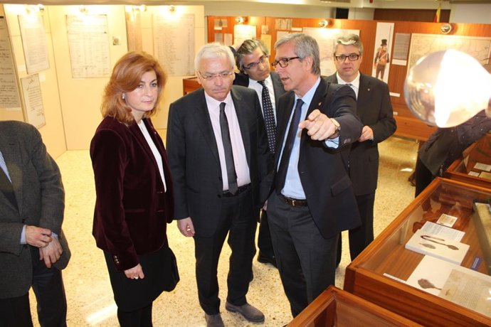 Ferran Mascarell y el alcalde de Tarragona J.F.Ballesteros