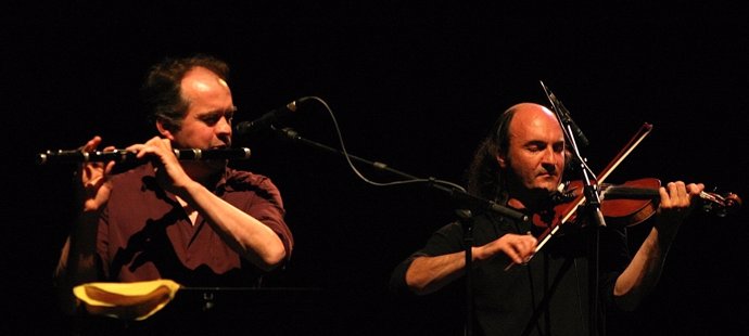 Jacky Molard y Jean Michel Veillon en concierto