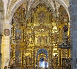 Retablo de la iglesia de San Julián y Santa Basilisca en Isla