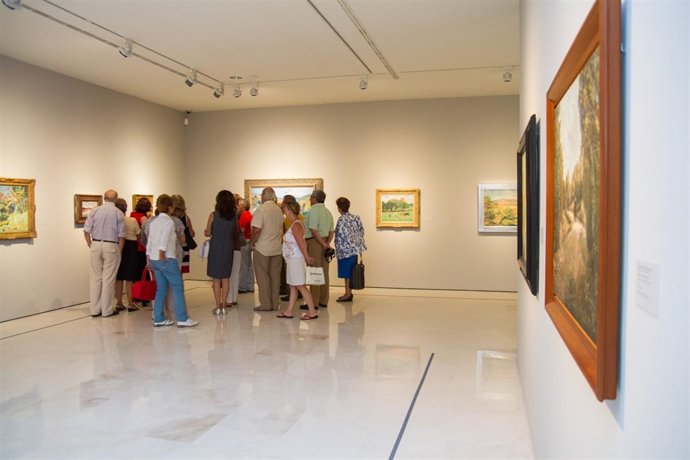 Muestra del museo thyssen málaga los paisajes courbet, van gogh, monet, leger
