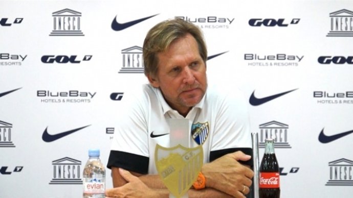 Bernd Schuster, entrenador del Málaga