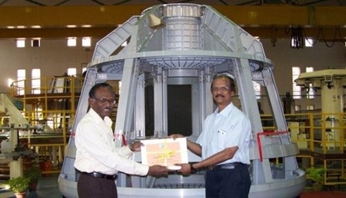 Cápsula india para astronautas