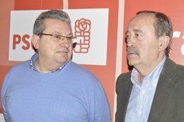 Francisco Arbués y Alfredo Arola, de la Comisión de Garantías de las Primarias.