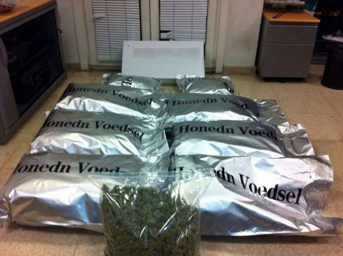 Marihuana incautada por la Ertzaintza