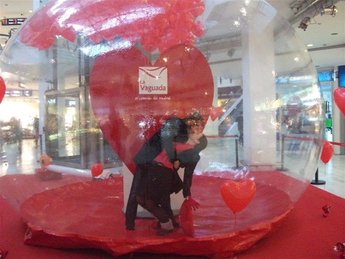 Bola de Nieve por San Valentín en La Vaguada