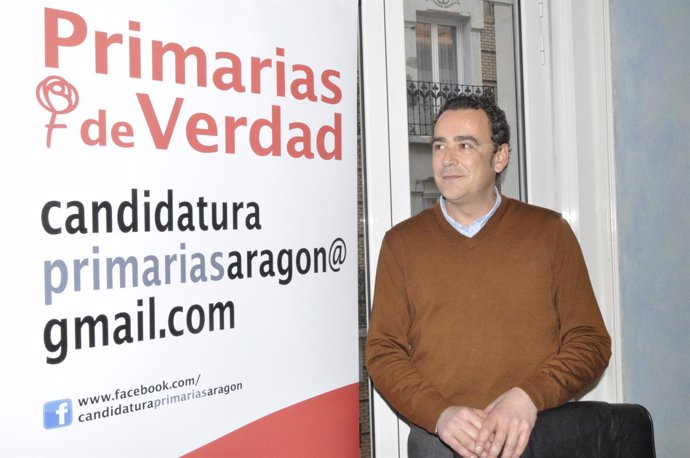 El aspirante a candidato en las primarias autonómicas del PSOE, Fernando Heras.