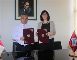 Miguel Ángel Larrea y María Antonia Peña