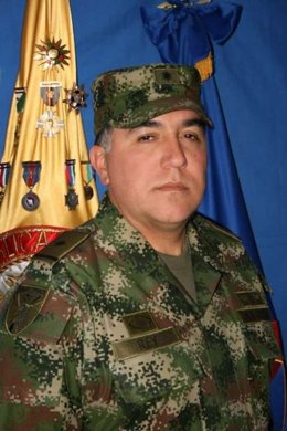 General Javier Rey, jefe de operaciones del Ejército de Colombia