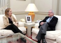 Valcárcel asegura que el AVE llegará a Murcia en 2015 y que manifestación puede que acentúe más compromiso Gobierno