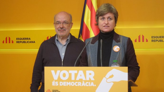 Josep Maria Terricabras y Anna Simó, ERC
