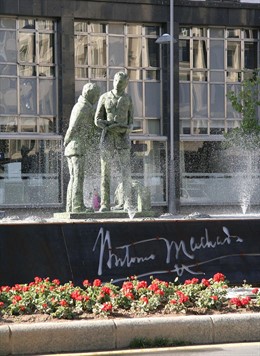 Monumento a Antonio Machado en Soria