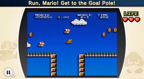 Nivel de Mario en NES Remix para Wii U