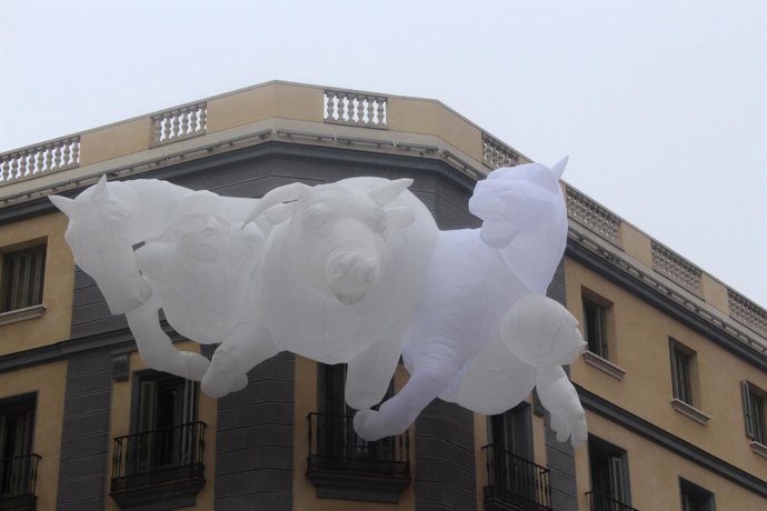Max Streicher reinterpreta el ‘Guernica’, bajo el nombre de ‘Battle of Cannae’