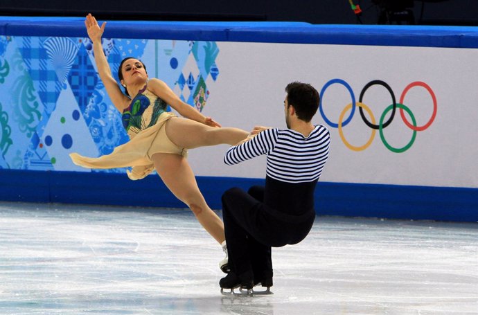 Sara Hurtado Adrià Díaz programa libre largo danza hielo Sochi