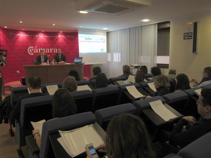 Imagen del seminario en la Cámara de Comercio