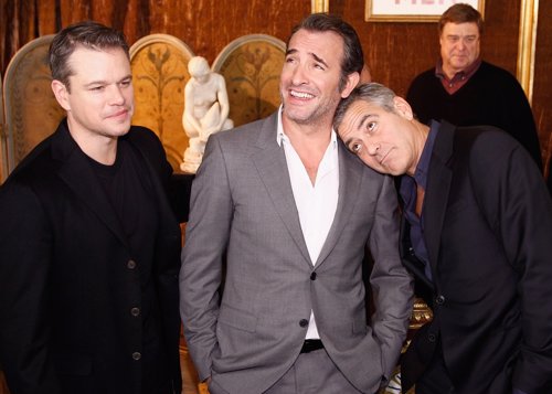 Matt Damon, Jean Dujardin y George Clooney presentan Monuments Men