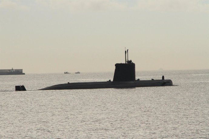 El submarino 'Mistral' recupera su operatividad tras la gran carena