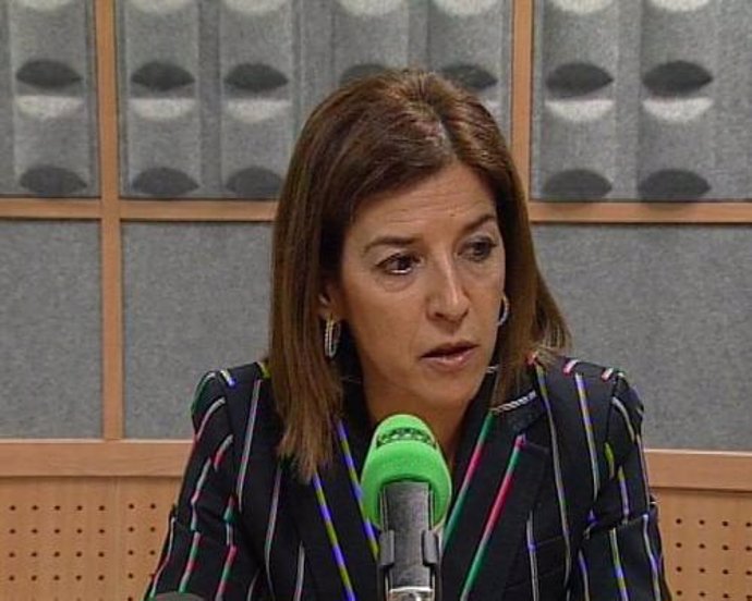 presidenta en funciones del Parlamento vasco, Izaskun Bilbao