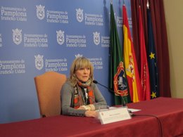 La concejala delegada de Empleo, Comercio y Turismo de Pamplona, María Caballero