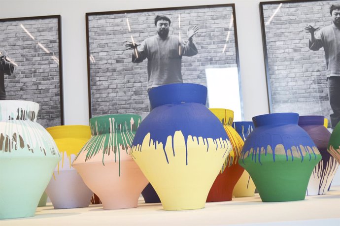 Vasijas de Ai Weiwei