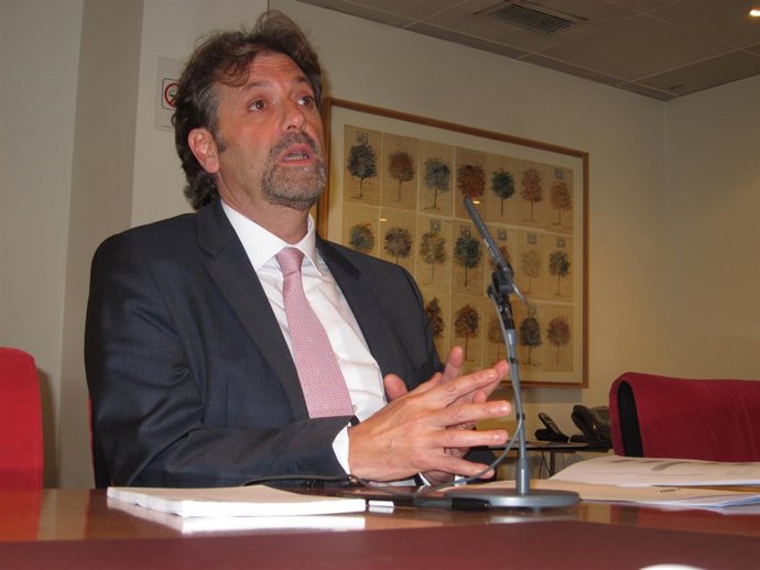 El consejero delegado de la SGR de la Comunitat, Santiago de Santos.