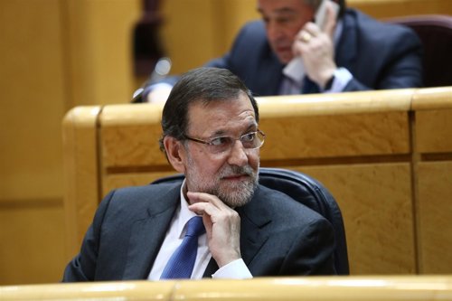 Mariano Rajoy en el Senado