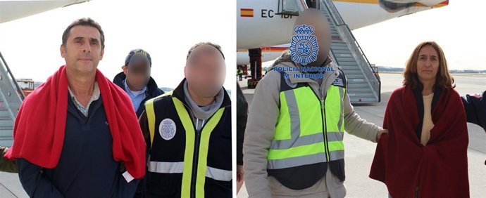 "Los Dos Presuntos Miembros De ETA, Narváez Goñi E Itziar Alberdi