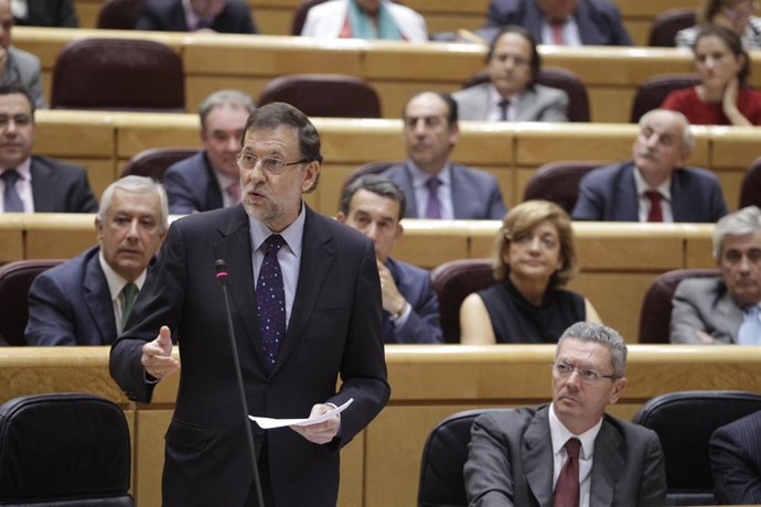 Rajoy en el Senado