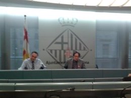 El concejal Jaume Ciurana y el líder de UpB, Jordi Portabella (ERC)
